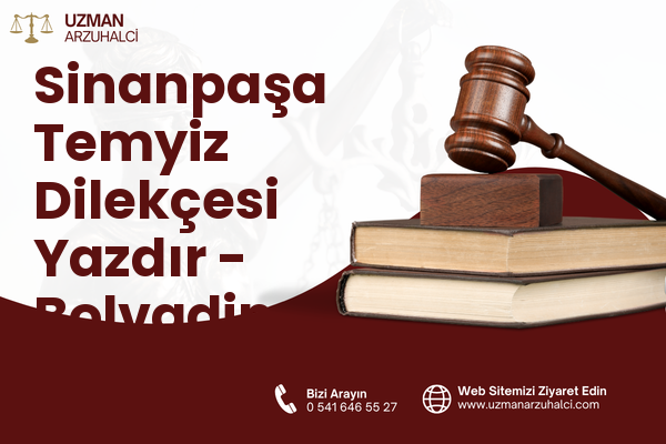 Sinanpaşa Temyiz Dilekçesi Yazdır - Bolvadin