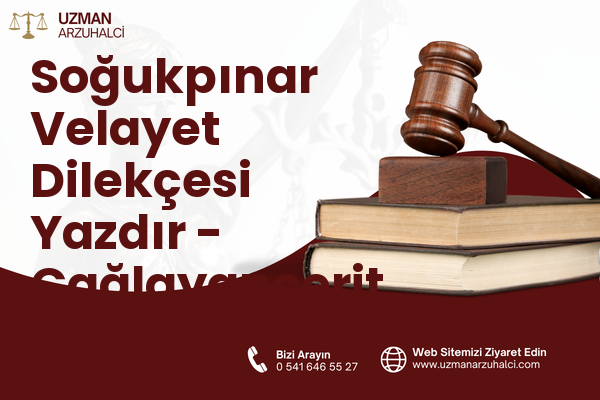 Soğukpınar Velayet Dilekçesi Yazdır - Çağlayancerit