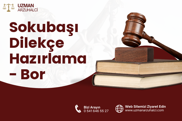 Sokubaşı Dilekçe Hazırlama - Bor