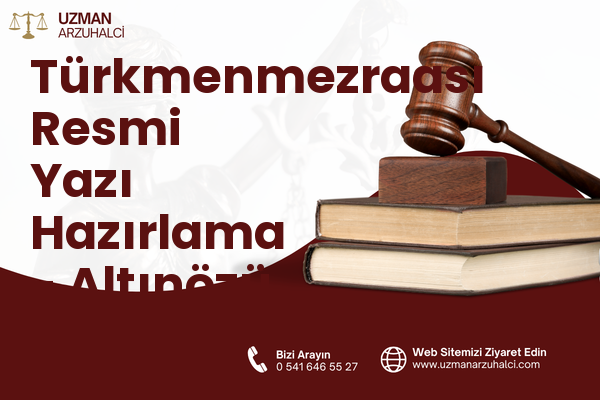 Türkmenmezraası Resmi Yazı Hazırlama - Altınözü