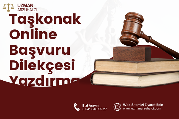 Taşkonak Online Başvuru Dilekçesi Yazdırma - Edremit