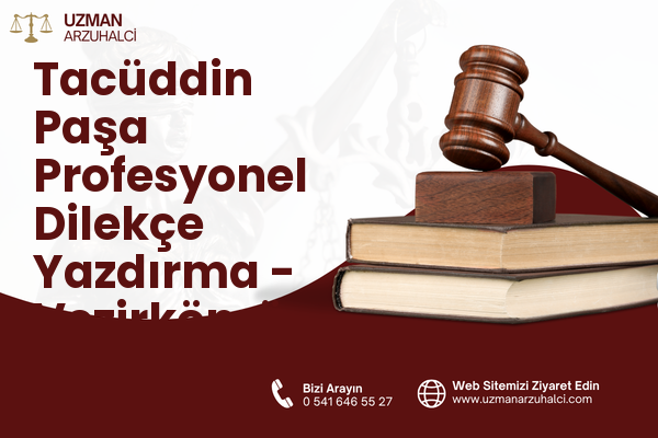 Tacüddin Paşa Profesyonel Dilekçe Yazdırma - Vezirköprü