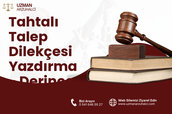 Tahtalı Talep Dilekçesi Yazdırma - Derince