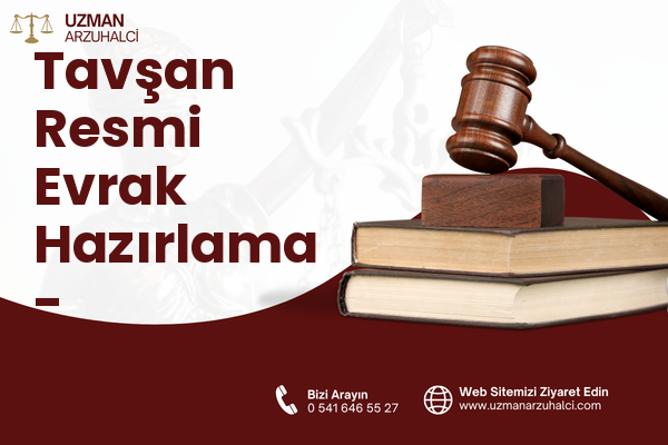 Tavşan Resmi Evrak Hazırlama - Merzifon