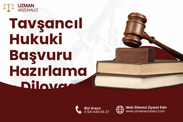 Tavşancıl Hukuki Başvuru Hazırlama - Dilovası