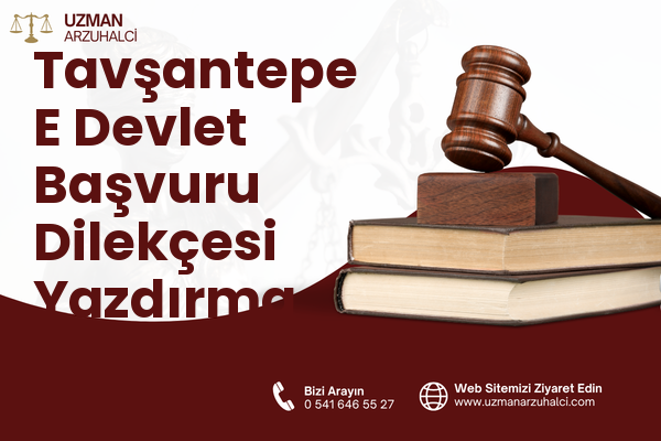 Tavşantepe E Devlet Başvuru Dilekçesi Yazdırma - İzmit