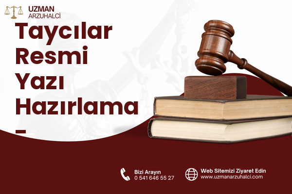 Taycılar Resmi Yazı Hazırlama - Tepebaşı