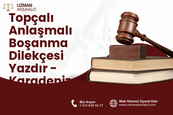 Topçalı Anlaşmalı Boşanma Dilekçesi Yazdır - Karadeniz Ereğli