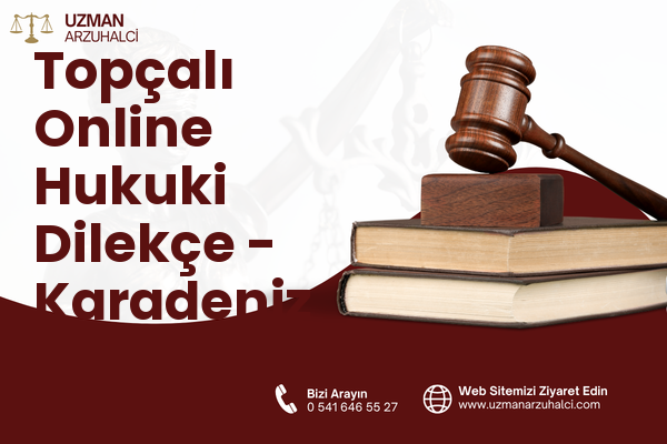 Topçalı Online Hukuki Dilekçe - Karadeniz Ereğli