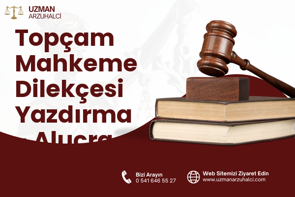 Topçam Mahkeme Dilekçesi Yazdırma - Alucra