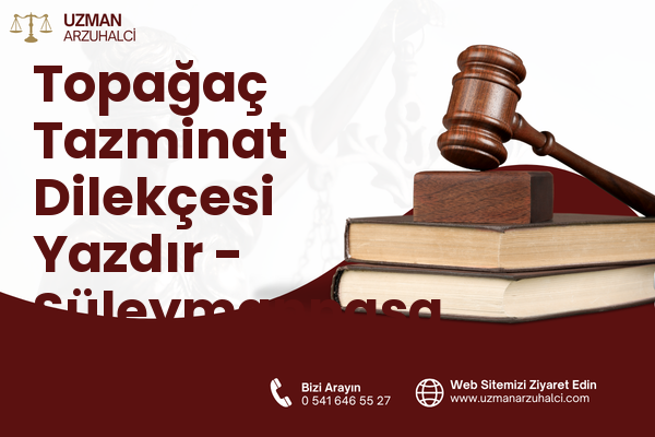 Topağaç Tazminat Dilekçesi Yazdır - Süleymanpaşa