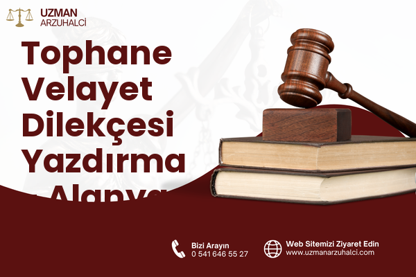 Tophane Velayet Dilekçesi Yazdırma - Alanya