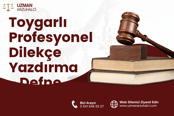 Toygarlı Profesyonel Dilekçe Yazdırma - Defne