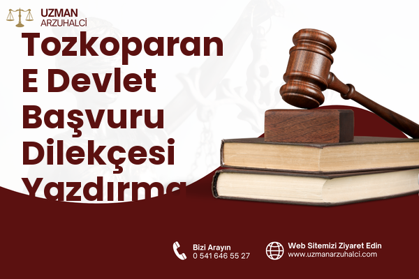 Tozkoparan E Devlet Başvuru Dilekçesi Yazdırma - Toroslar