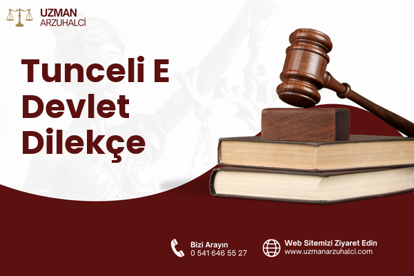 Tunceli E Devlet Dilekçe