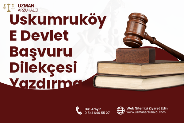 Uskumruköy E Devlet Başvuru Dilekçesi Yazdırma - Sarıyer