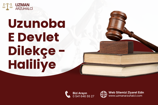 Uzunoba E Devlet Dilekçe - Haliliye
