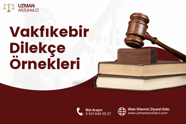 Vakfıkebir Dilekçe Örnekleri