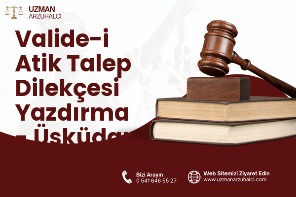 Valide-i Atik Talep Dilekçesi Yazdırma - Üsküdar