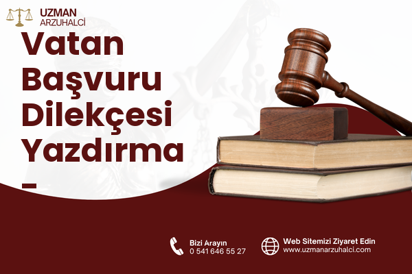 Vatan Başvuru Dilekçesi Yazdırma - Bayrampaşa
