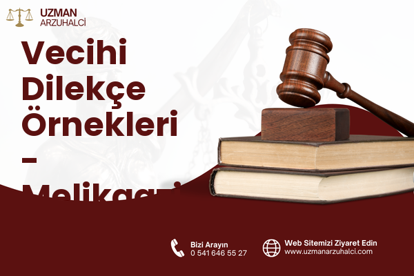 Vecihi Dilekçe Örnekleri - Melikgazi