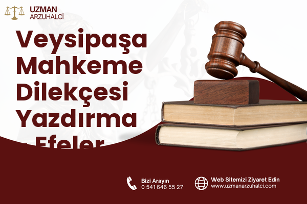 Veysipaşa Mahkeme Dilekçesi Yazdırma - Efeler