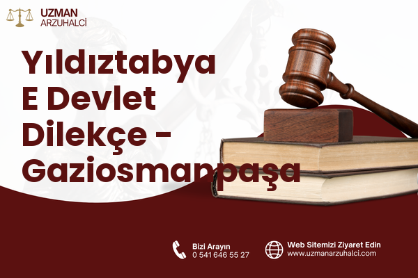 Yıldıztabya E Devlet Dilekçe - Gaziosmanpaşa