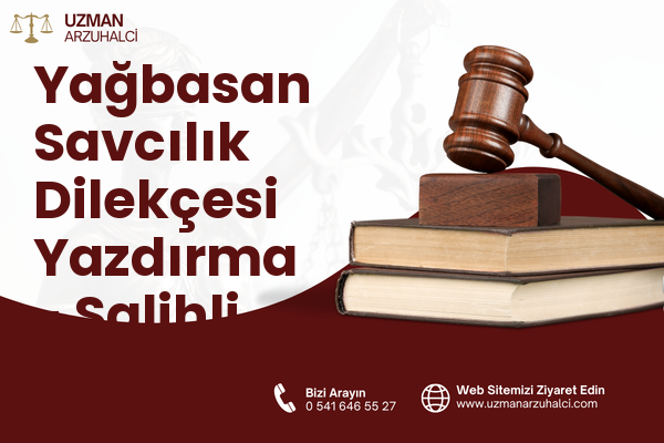 Yağbasan Savcılık Dilekçesi Yazdırma - Salihli