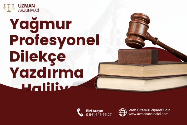 Yağmur Profesyonel Dilekçe Yazdırma - Haliliye