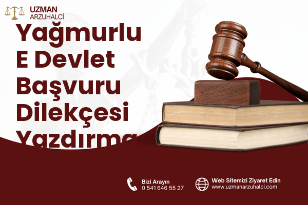 Yağmurlu E Devlet Başvuru Dilekçesi Yazdırma - Haliliye