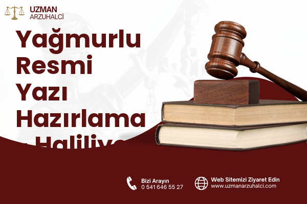 Yağmurlu Resmi Yazı Hazırlama - Haliliye
