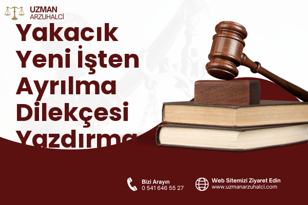 Yakacık Yeni İşten Ayrılma Dilekçesi Yazdırma - Kartal