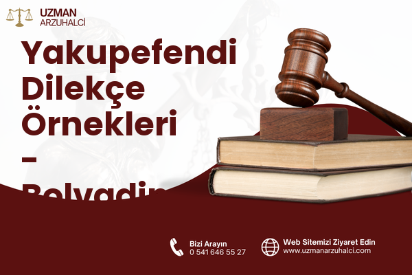 Yakupefendi Dilekçe Örnekleri - Bolvadin
