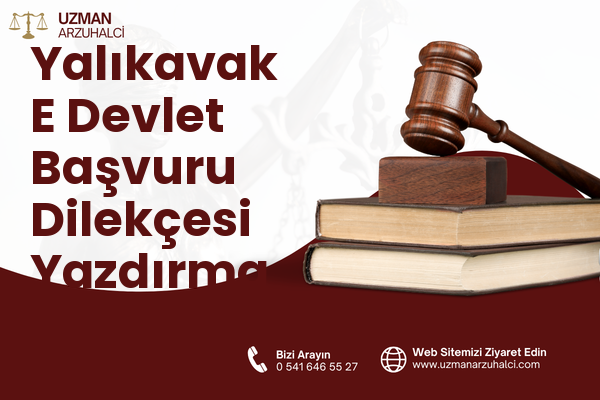 Yalıkavak E Devlet Başvuru Dilekçesi Yazdırma - Bodrum