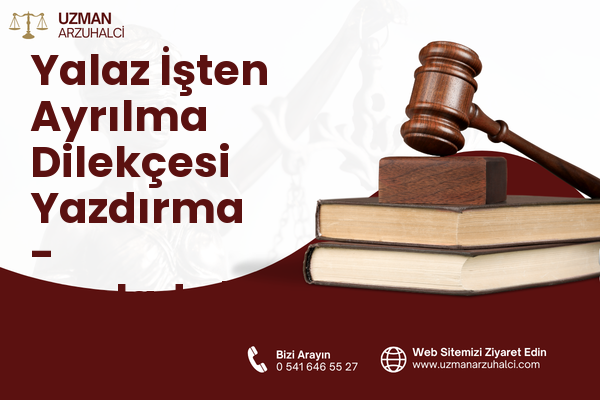 Yalaz İşten Ayrılma Dilekçesi Yazdırma - Yayladağı