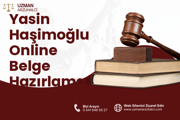 Yasin Haşimoğlu Online Belge Hazırlama - Oltu