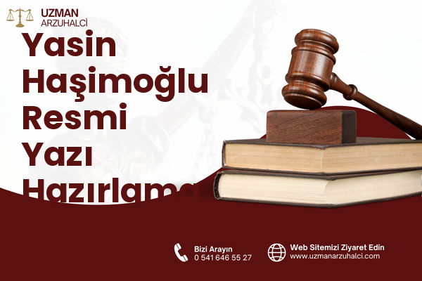 Yasin Haşimoğlu Resmi Yazı Hazırlama - Oltu