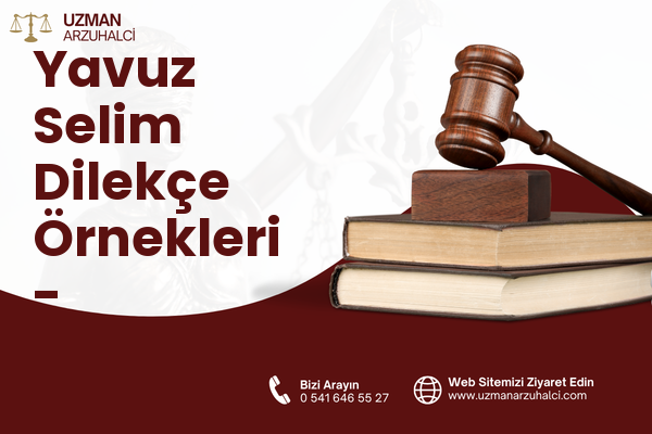 Yavuz Selim Dilekçe Örnekleri - Sultanbeyli