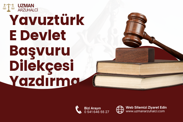 Yavuztürk E Devlet Başvuru Dilekçesi Yazdırma - Üsküdar