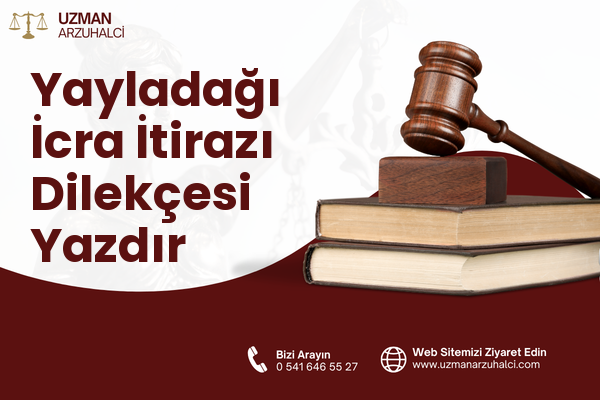 Yayladağı İcra İtirazı Dilekçesi Yazdır