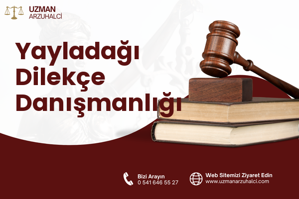 Yayladağı Dilekçe Danışmanlığı