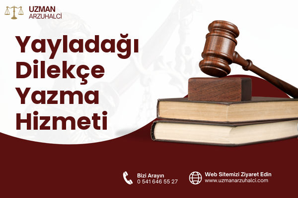 Yayladağı Dilekçe Yazma Hizmeti
