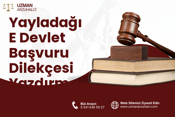 Yayladağı E Devlet Başvuru Dilekçesi Yazdırma