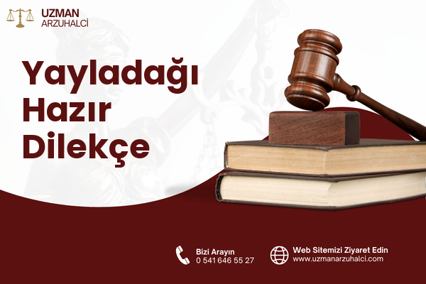 Yayladağı Hazır Dilekçe
