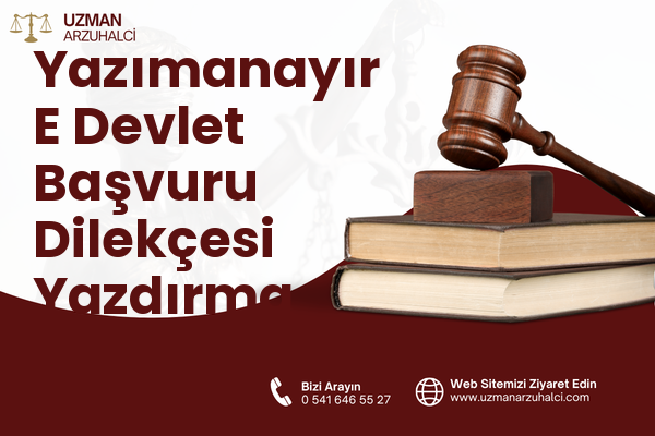 Yazımanayır E Devlet Başvuru Dilekçesi Yazdırma - Şile
