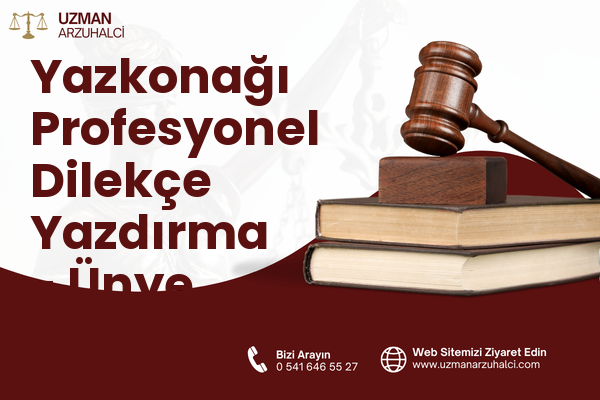 Yazkonağı Profesyonel Dilekçe Yazdırma - Ünye