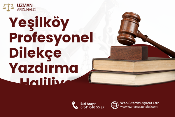 Yeşilköy Profesyonel Dilekçe Yazdırma - Haliliye