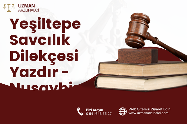 Yeşiltepe Savcılık Dilekçesi Yazdır - Nusaybin