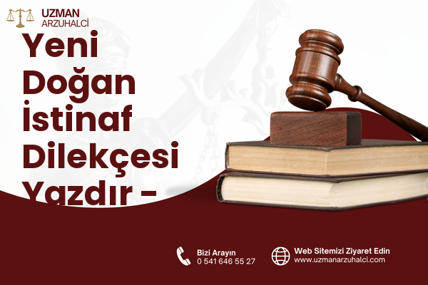 Yeni Doğan İstinaf Dilekçesi Yazdır - Sancaktepe