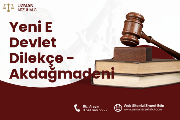 Yeni E Devlet Dilekçe - Akdağmadeni